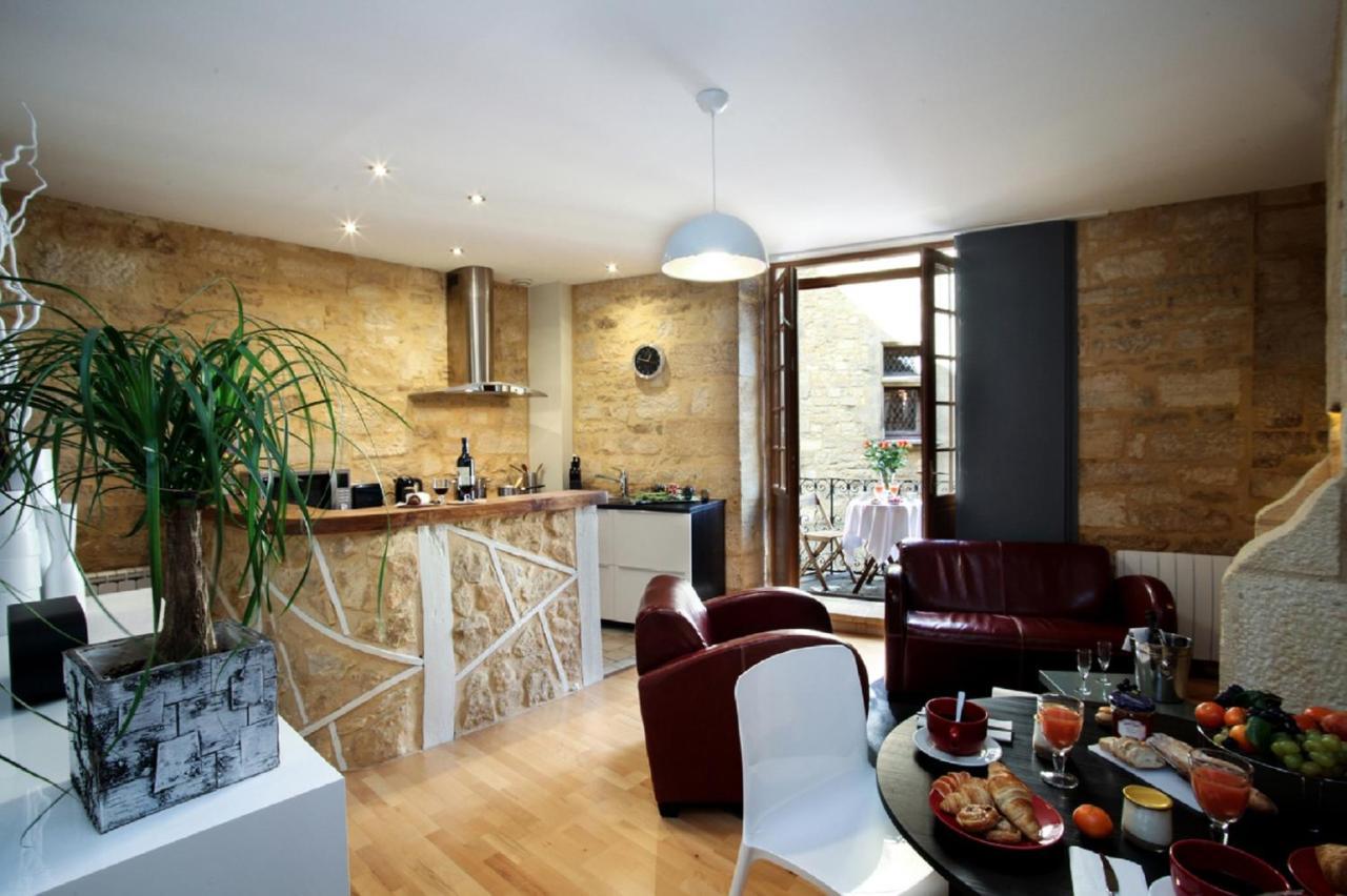 In Sarlat Luxury Rentals, Medieval Center - Maison Fenelon Zewnętrze zdjęcie
